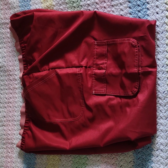 Reebok Cardi B 4X (26-28W) Red Cargo Pocket Windbreaker Jogger Pants - Picture 3 of 15